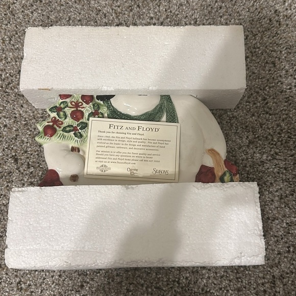 Fits & Floyd Vinrage Appletree Snowman, EUC, Orignal Packaging - Picture 6 of 6